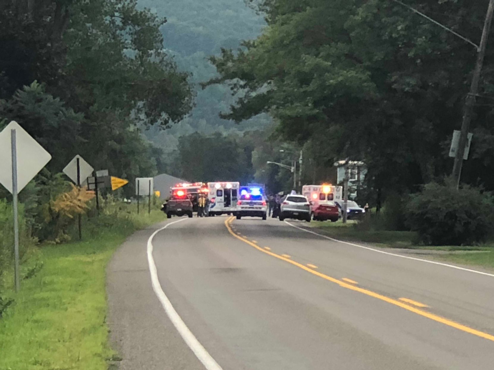 Pedestrian reportedly struck by vehicle
